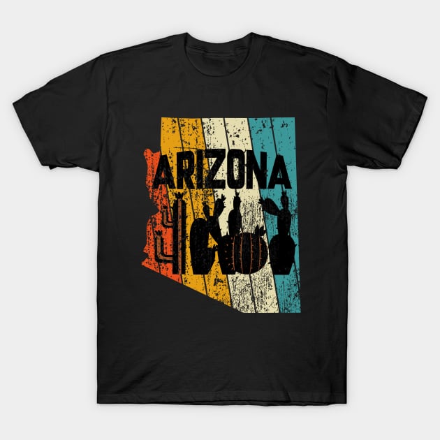 Arizona Retro Vintage T-Shirt by UranusArts